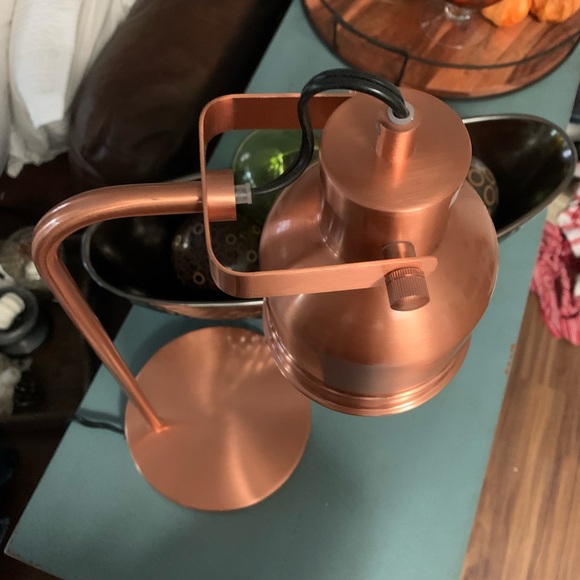 Desk lamp copper color Jonathan Y - Picture 3 of 6